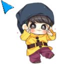 BTS Cursor  screen for extension Chrome web store in OffiDocs Chromium