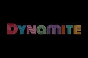 Free download BTS - Dynamite (The Extended Remix Version) dynamite_cover_1200 free photo or picture to be edited with GIMP online image editor