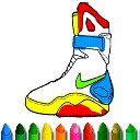 BTS Shoe Coloring  screen for extension Chrome web store in OffiDocs Chromium
