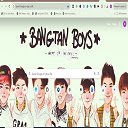 BTS theme  screen for extension Chrome web store in OffiDocs Chromium