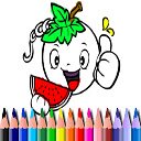 OffiDocs Chromium의 Chrome 웹 스토어 확장 프로그램인 BTS Vegy Coloring Book 화면