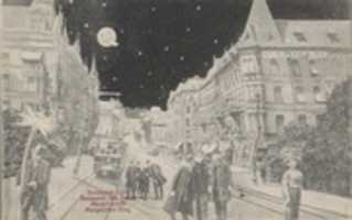 ブダペストの夜、ハンガリー (1912) を無料ダウンロード GIMP オンライン画像エディターで編集できる無料の写真または画像