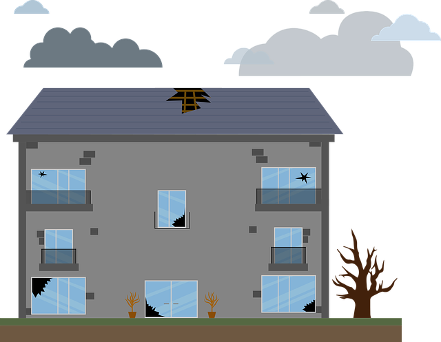 Muat turun percuma Bangunan Musnah Serpihan - Grafik vektor percuma di Pixabay ilustrasi percuma untuk diedit dengan GIMP editor imej dalam talian percuma