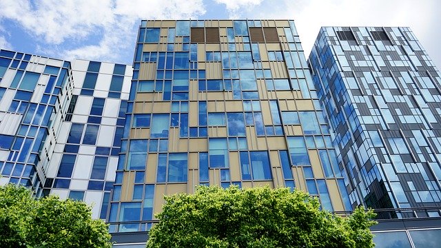 Free download building glass architecture office free picture to be edited with GIMP free online image editor
