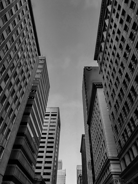 Безкоштовно завантажте Building Skyscraper City — безкоштовну фотографію чи зображення для редагування за допомогою онлайн-редактора зображень GIMP