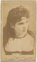 Free download Bujardia, from the Actors and Actresses series (N45, Type 1) for Virginia Brights Cigarettes free photo or picture to be edited with GIMP online image editor