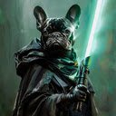 Bulldog Jedi Live Wallpaper  screen for extension Chrome web store in OffiDocs Chromium