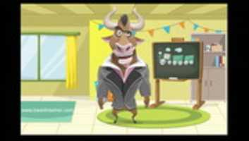 Free download Bull In A Suit Singing Happy Birthday Song free photo or picture to be edited with GIMP online image editor
