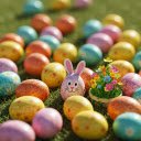 bunny eggs  screen for extension Chrome web store in OffiDocs Chromium