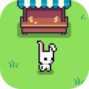 Bunny Market Game Explore a magical island as an adventurous bunny!  screen for extension Chrome web store in OffiDocs Chromium