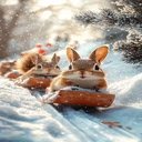 Bunny wallpaper  screen for extension Chrome web store in OffiDocs Chromium