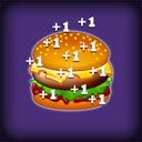 Burger Clicker : Hamburger Game  screen for extension Chrome web store in OffiDocs Chromium