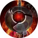 Schermata Burning Guitar Theme per l'estensione Chrome web store in OffiDocs Chromium