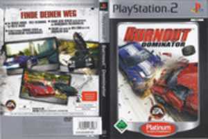 Free download Burnout Dominator German Playstation 2 Cover free photo or picture to be edited with GIMP online image editor