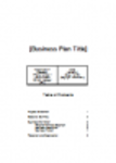 Libreng pag-download ng Business plan Microsoft Word, Excel o Powerpoint na template na libreng i-edit gamit ang LibreOffice online o OpenOffice Desktop online