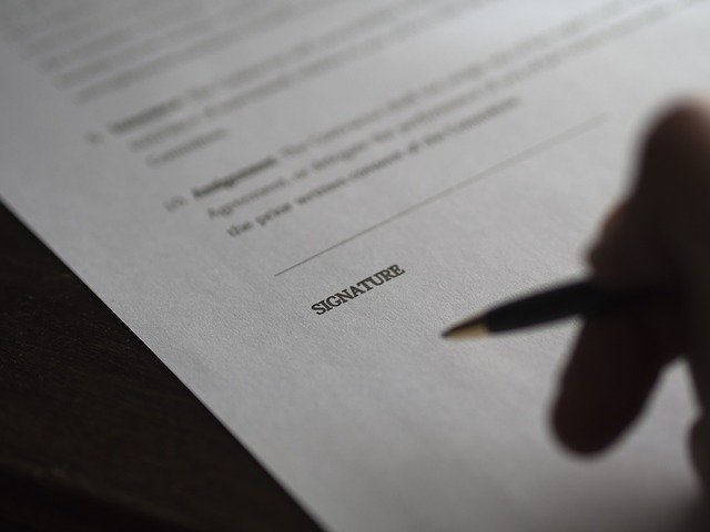 Free download business signature contract deal free picture to be edited with GIMP free online image editor