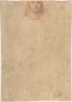 Free download Bust-Length Portrait of a Woman (recto); Bust-Length Study of a Girl (verso) free photo or picture to be edited with GIMP online image editor