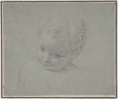 Free download Bust-Length Study of a Child free photo or picture to be edited with GIMP online image editor