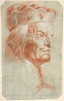Free download Bust-Length Study of a Man Wearing a Hat in Three-Quarter View (a Frankish Nobleman). free photo or picture to be edited with GIMP online image editor