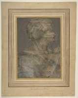 Free download Bust Of an Old Woman in Profile to Right free photo or picture to be edited with GIMP online image editor