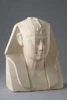 Free download Bust of a royal figure with downward-hanging snake free photo or picture to be edited with GIMP online image editor