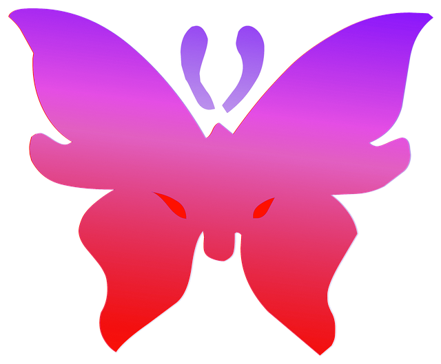 Free download Butterfly Red Purple -  free illustration to be edited with GIMP free online image editor