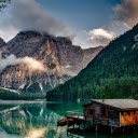 Cabin by the Mountain Lake  screen for extension Chrome web store in OffiDocs Chromium