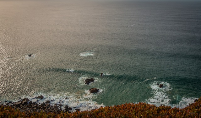 Free download cabo da roca portugal cliff the sea free picture to be edited with GIMP free online image editor
