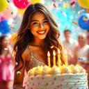 Cakes and candles  screen for extension Chrome web store in OffiDocs Chromium