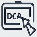 Calculate DCA  screen for extension Chrome web store in OffiDocs Chromium