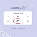 Calender by RT  screen for extension Chrome web store in OffiDocs Chromium