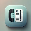 CallNotes  screen for extension Chrome web store in OffiDocs Chromium