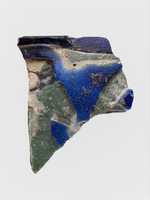 Free download Cameo glass cup fragment with incuse decoration free photo or picture to be edited with GIMP online image editor