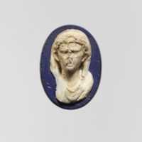 Free download Cameo glass medallion of the emperor Augustus free photo or picture to be edited with GIMP online image editor