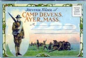 Free download Camp Devens, Ayer,  Massachusetts Picture Post-Cards free photo or picture to be edited with GIMP online image editor