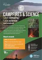 Téléchargement gratuit de Campfires And Science Poster Cambarville 16th March V 2 photo ou image gratuite à modifier avec l'éditeur d'images en ligne GIMP