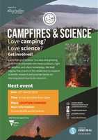 免费下载 Campfires And Science Poster Cambarville 16th March V 3 Page 0 免费照片或图片可使用 GIMP 在线图像编辑器进行编辑