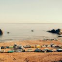 Campsite of Camper Aficionados on Beach  screen for extension Chrome web store in OffiDocs Chromium