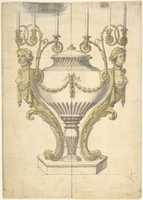 Free download Candelabrum in the form of an Urn Clasped by Carytides and Candle Branches free photo or picture to be edited with GIMP online image editor