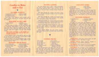 Free download Candies To Make And To Eat, c1939 free photo or picture to be edited with GIMP online image editor