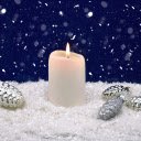 Candle light and cold night  screen for extension Chrome web store in OffiDocs Chromium