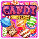 Skrin Permainan Candy Super Lines Html5 untuk sambungan kedai web Chrome dalam OffiDocs Chromium