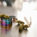 Cannabis Buds and a Grinder  screen for extension Chrome web store in OffiDocs Chromium