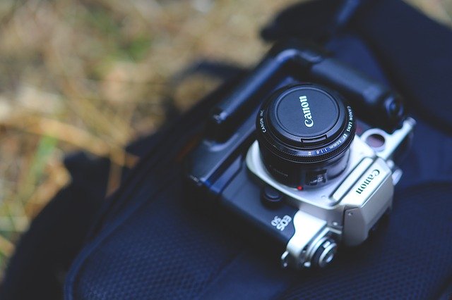 Darmowe pobieranie obiektywu analogowego Canon 50mm darmowe zdjęcie do edycji za pomocą bezpłatnego internetowego edytora obrazów GIMP