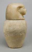Free download Canopic jar with a human-headed lid free photo or picture to be edited with GIMP online image editor