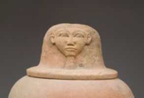 Free download Canopic Jar with an Image Representing the Hieroglyph for Face free photo or picture to be edited with GIMP online image editor