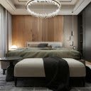 captures a modern, sophisticated bedroom  screen for extension Chrome web store in OffiDocs Chromium