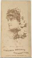 Free download Card 263, Alma Stanley, from the Actors and Actresses series (N45, Type 1) for Virginia Brights Cigarettes free photo or picture to be edited with GIMP online image editor