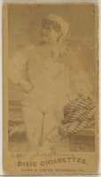 Free download Card 633, Irene Verona, from the Actors and Actresses series (N45, Type 7) for Dixie Cigarettes free photo or picture to be edited with GIMP online image editor