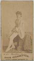 Free download Card 642, Pauline Hall, from the Actors and Actresses series (N45, Type 7) for Dixie Cigarettes free photo or picture to be edited with GIMP online image editor